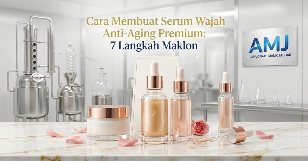 cara membuat serum wajah anti-aging