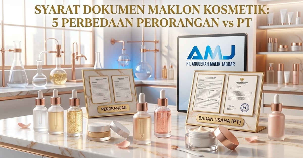 syarat dokumen maklon kosmetik