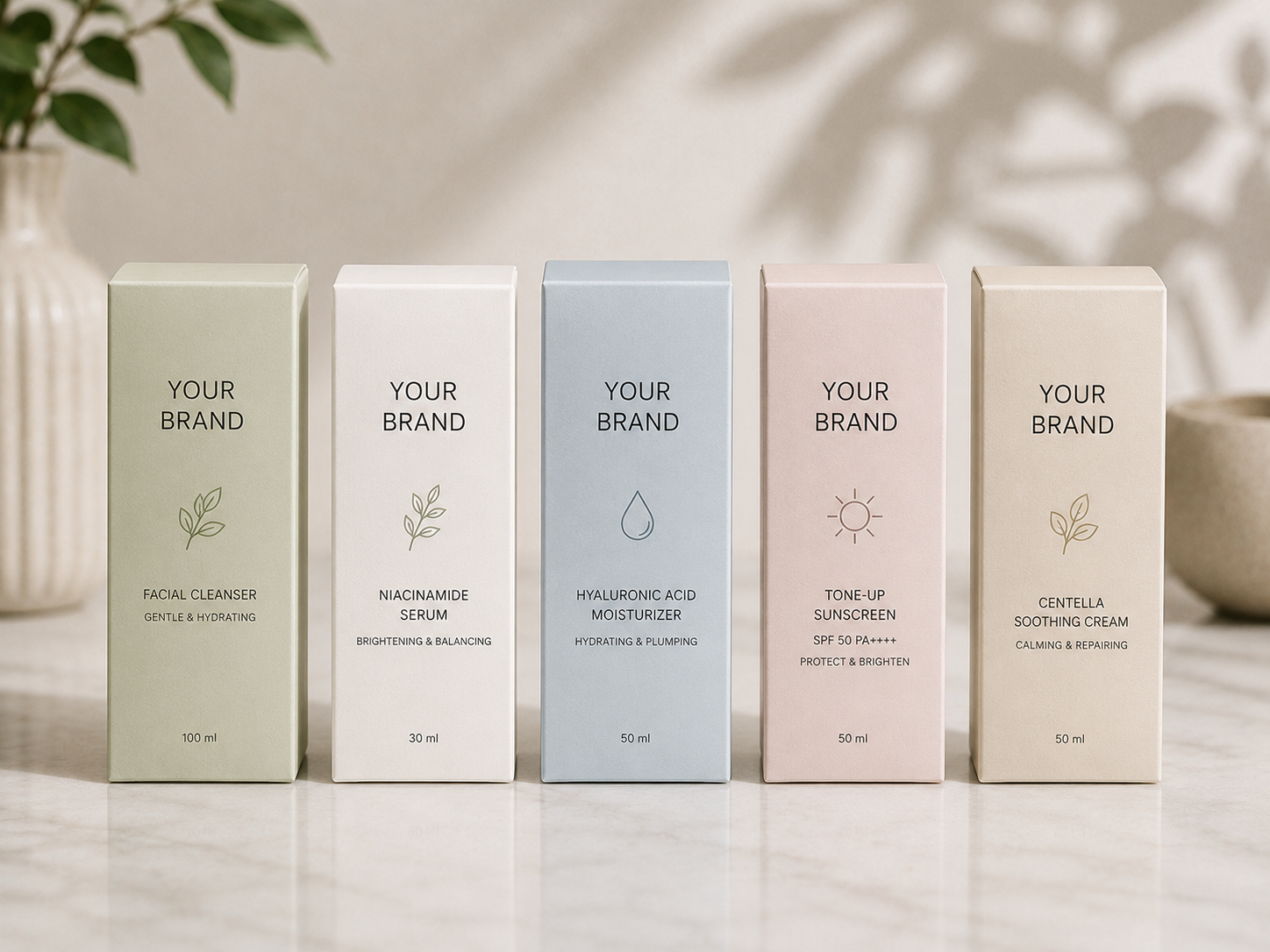 Desain Packaging Kosmetik Box PT Anugerah Malik Jabbar