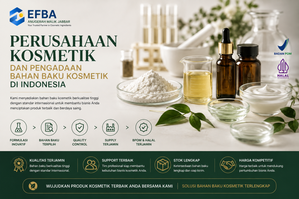 Pengadaan bahan baku kosmetik