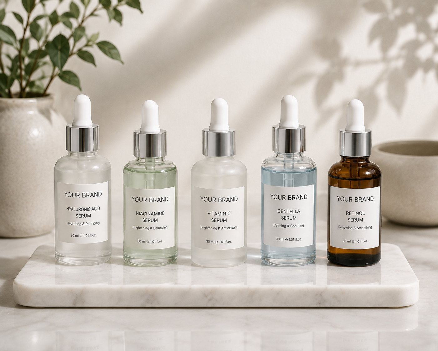 Desain Packaging Kosmetik Dropper Bottle PT Anugerah Malik Jabbar