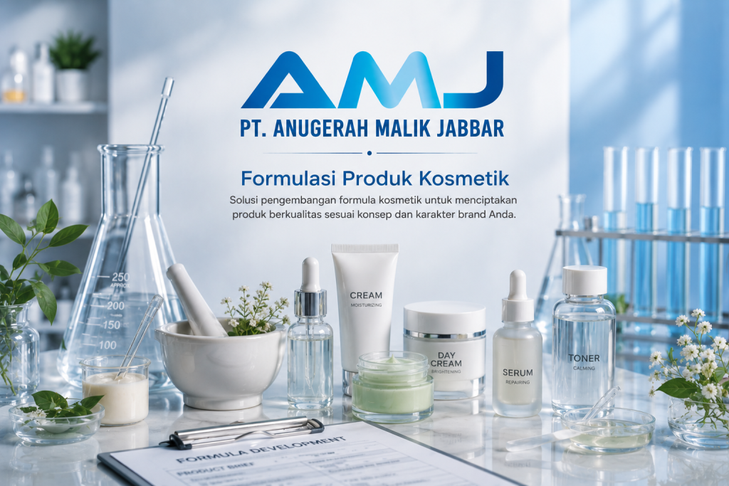 Jasa Formulasi Produk Kosmetik PT Anugerah Malik Jabbar