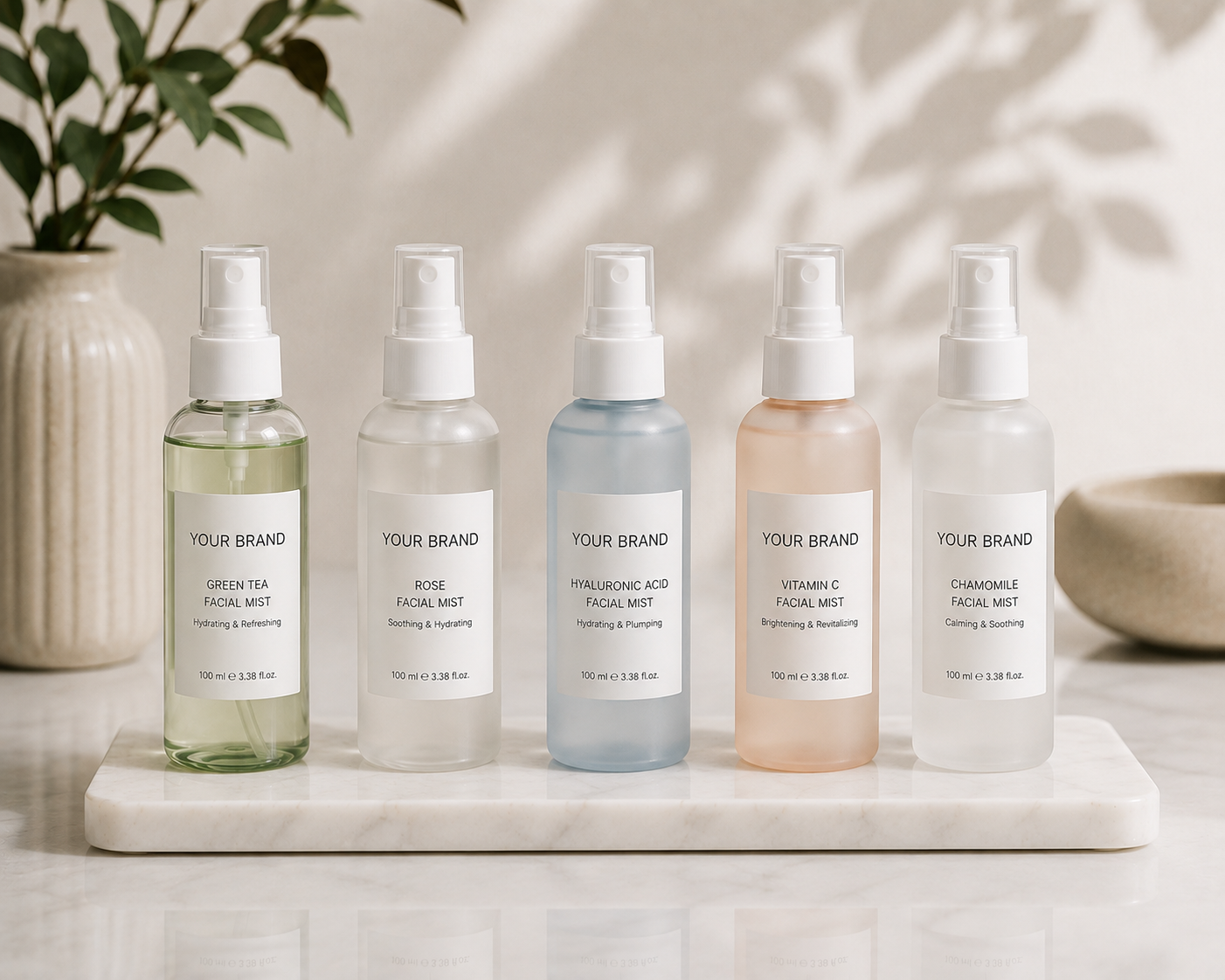 Desain Packaging Kosmetik Spray Bottle PT Anugerah Malik Jabbar