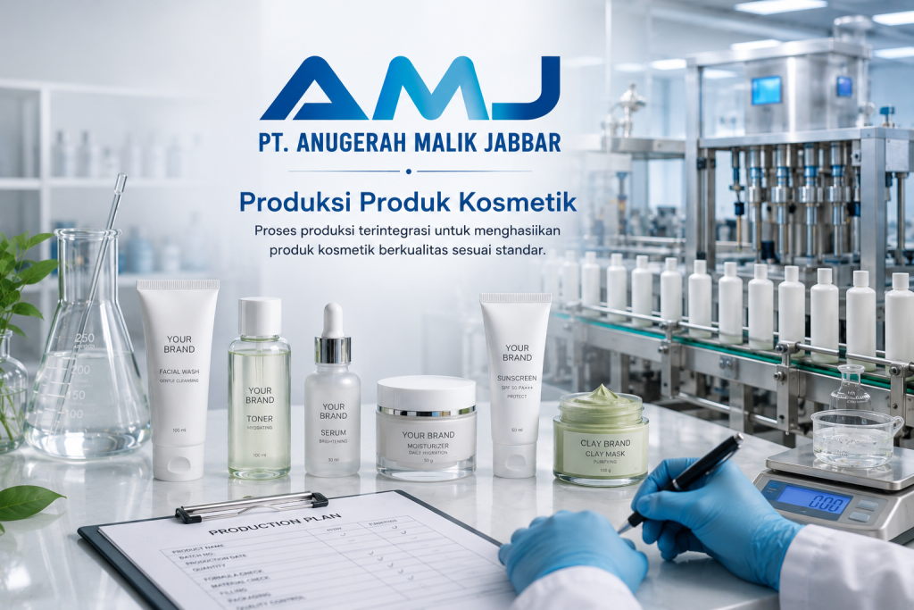 Produksi Produk Kosmetik PT Anugerah Malik Jabbar