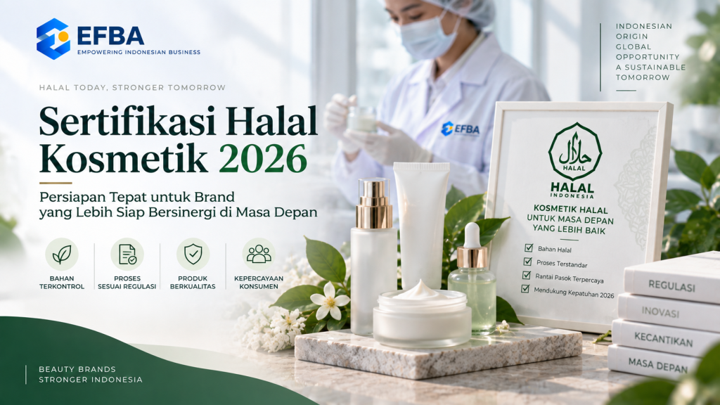 Sertifikasi halal kosmetik 2026 untuk persiapan brand owner